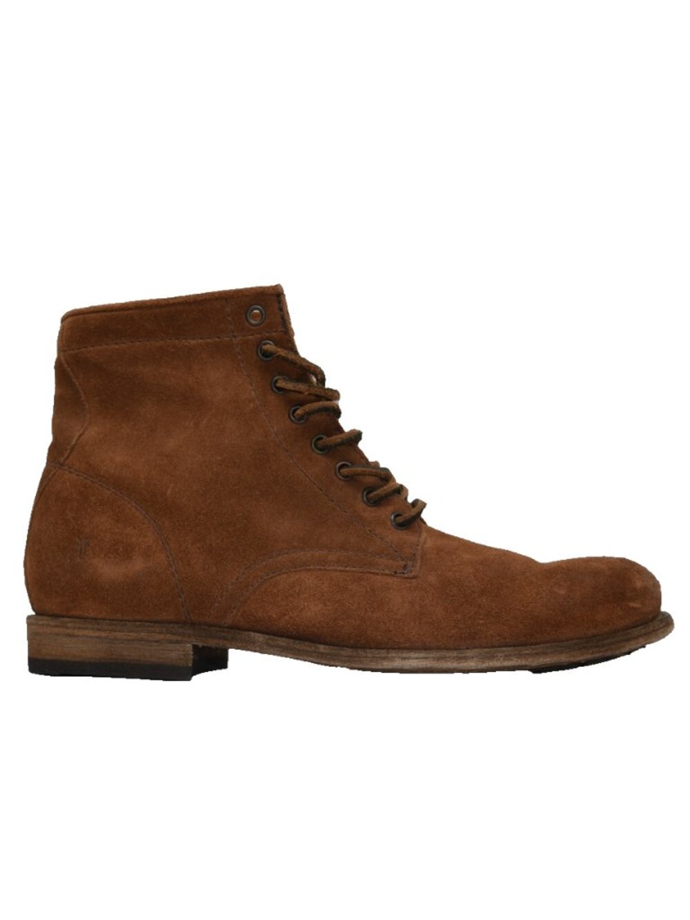 New! Frye Tyler Lace Up 81625 Mens Brown Suede Lace Up 11.5 Boot 3481625 DD558
